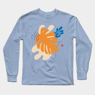 Henri Matisse Style - Modern Abstract Art 07 Long Sleeve T-Shirt